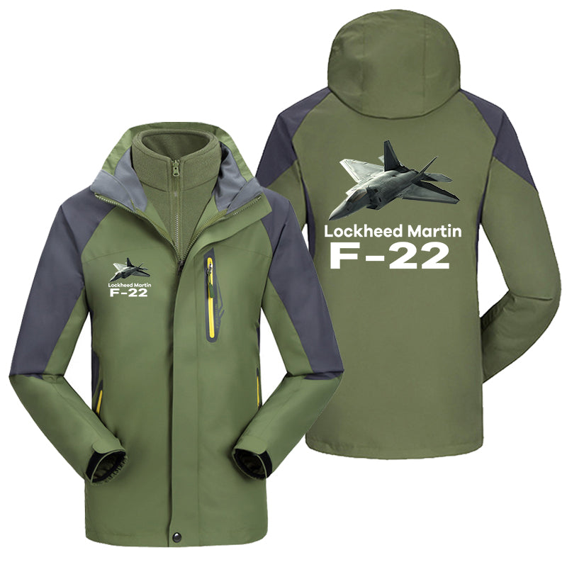 The Lockheed Martin F22 Designed Thick Skiing Jackets