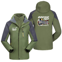 Thumbnail for Boeing 767 Engine (PW4000-94) Designed Thick Skiing Jackets