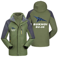 Thumbnail for The Sukhoi SU-35 Designed Thick Skiing Jackets