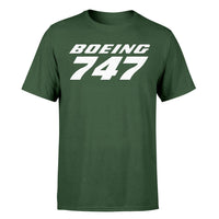 Thumbnail for Boeing 747 & Text Designed T-Shirts