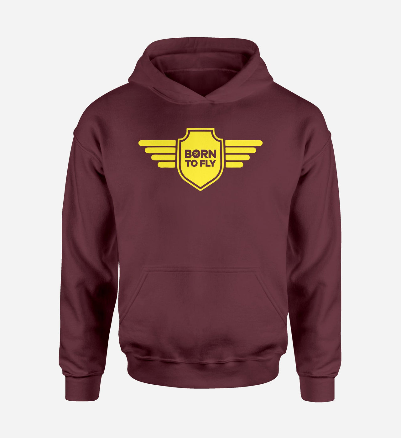 Born To Fly & Badge Designed Hoodies