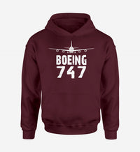 Thumbnail for Boeing 747 & Plane Designed Hoodies
