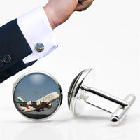Thumbnail for Departing Emirates A380 Designed Cuff Links