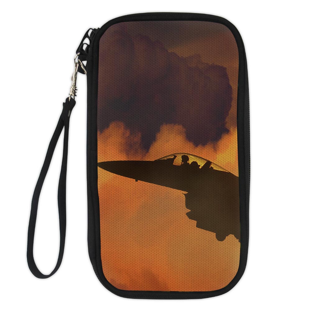 Departing Fighting Falcon F16 Designed Travel Cases & Wallets