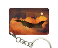 Thumbnail for Departing Fighting Falcon F16 Designed Key Chains