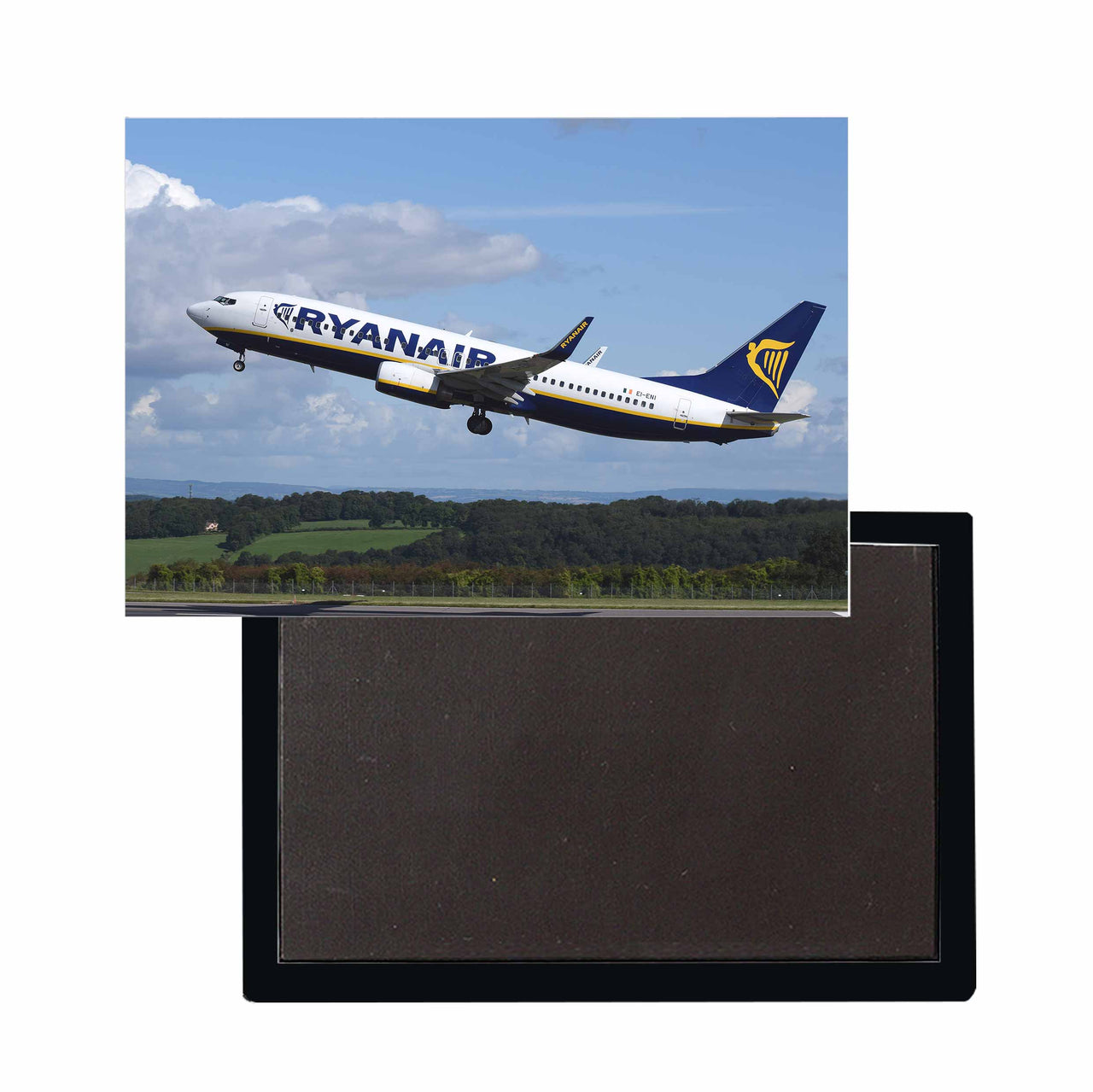 Departing Ryanair's Boeing 737 Designed Magnets