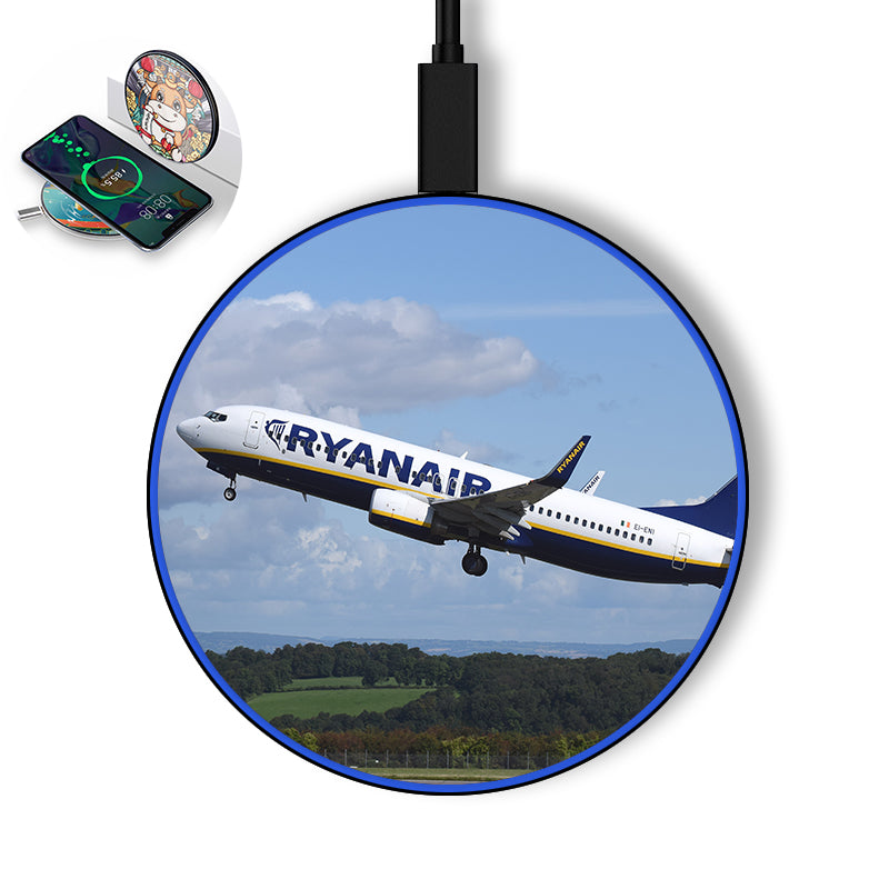 Departing Ryanair's Boeing 737 Designed Wireless Chargers