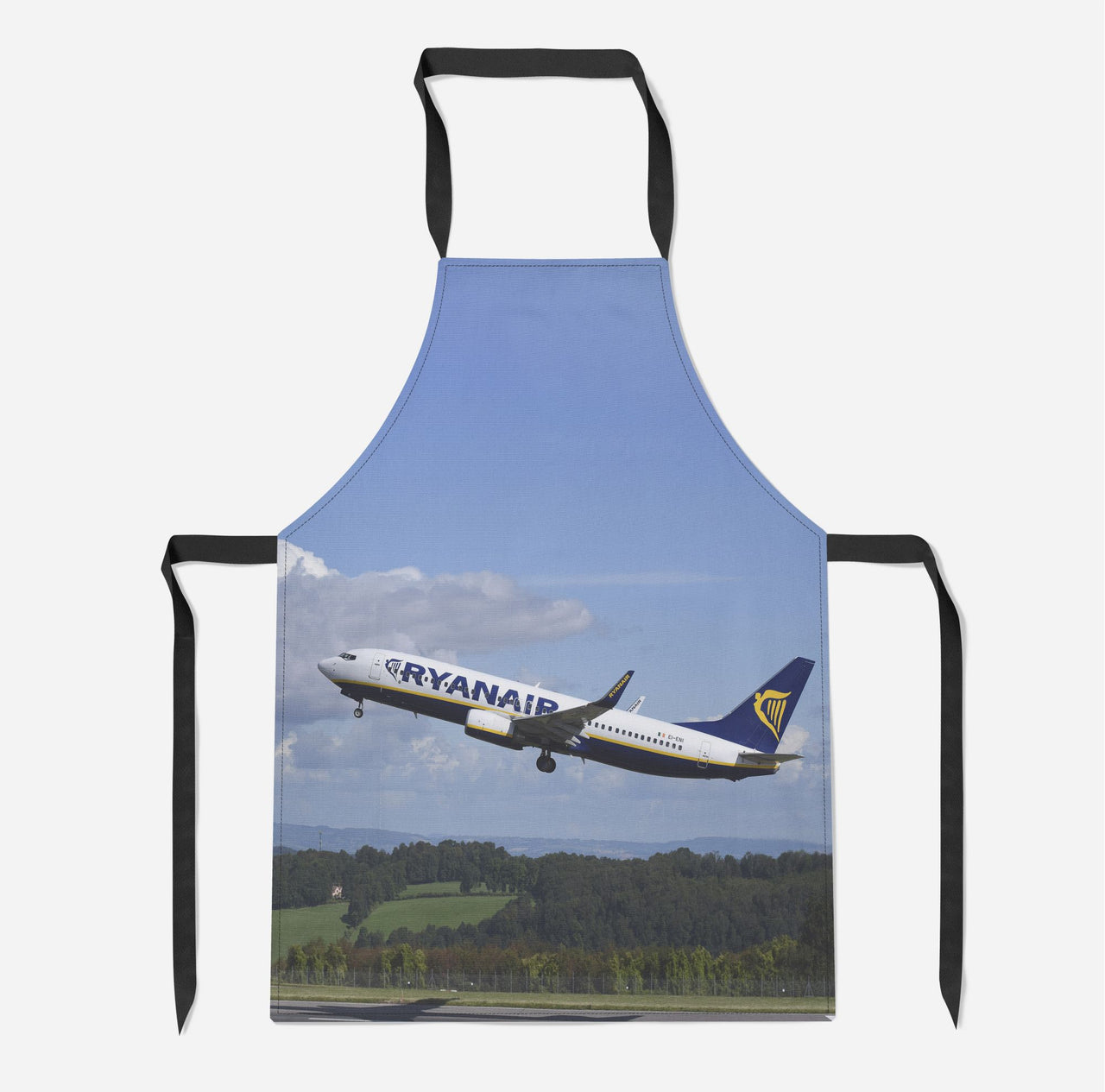 Departing Ryanair's Boeing 737 Designed Kitchen Aprons