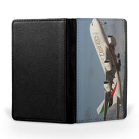 Thumbnail for Departing Emirates A380 Printed Passport & Travel Cases