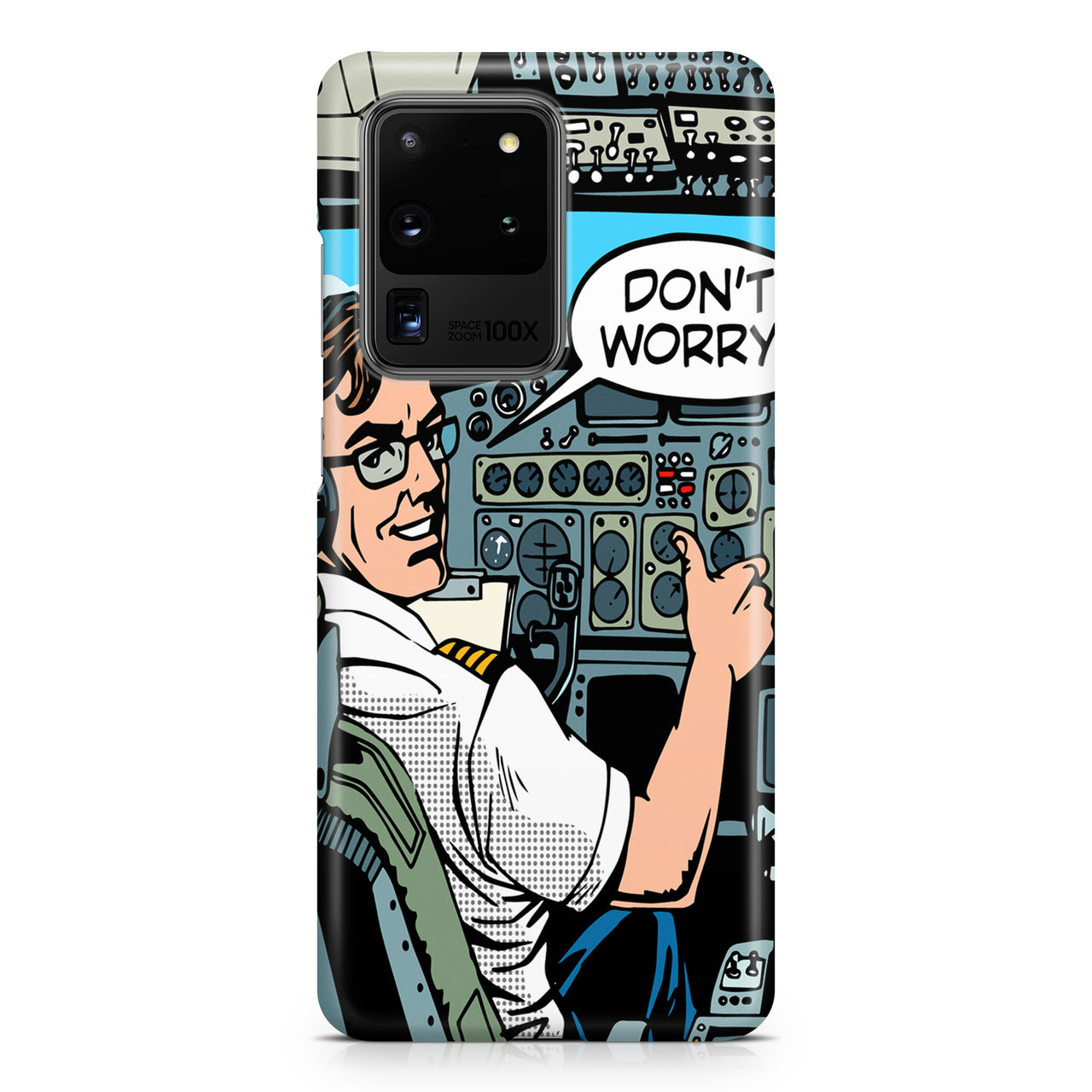 Don't Worry Thumb Up Captain Samsung S & Note Cases