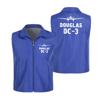 Thumbnail for Douglas DC-3 & Plane Designed Thin Style Vests