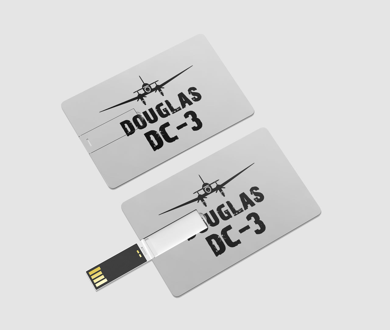 Douglas DC-3 & Plane Designed USB Cards