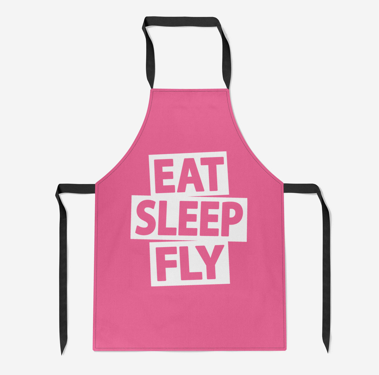 Eat Sleep Fly Designed Kitchen Aprons
