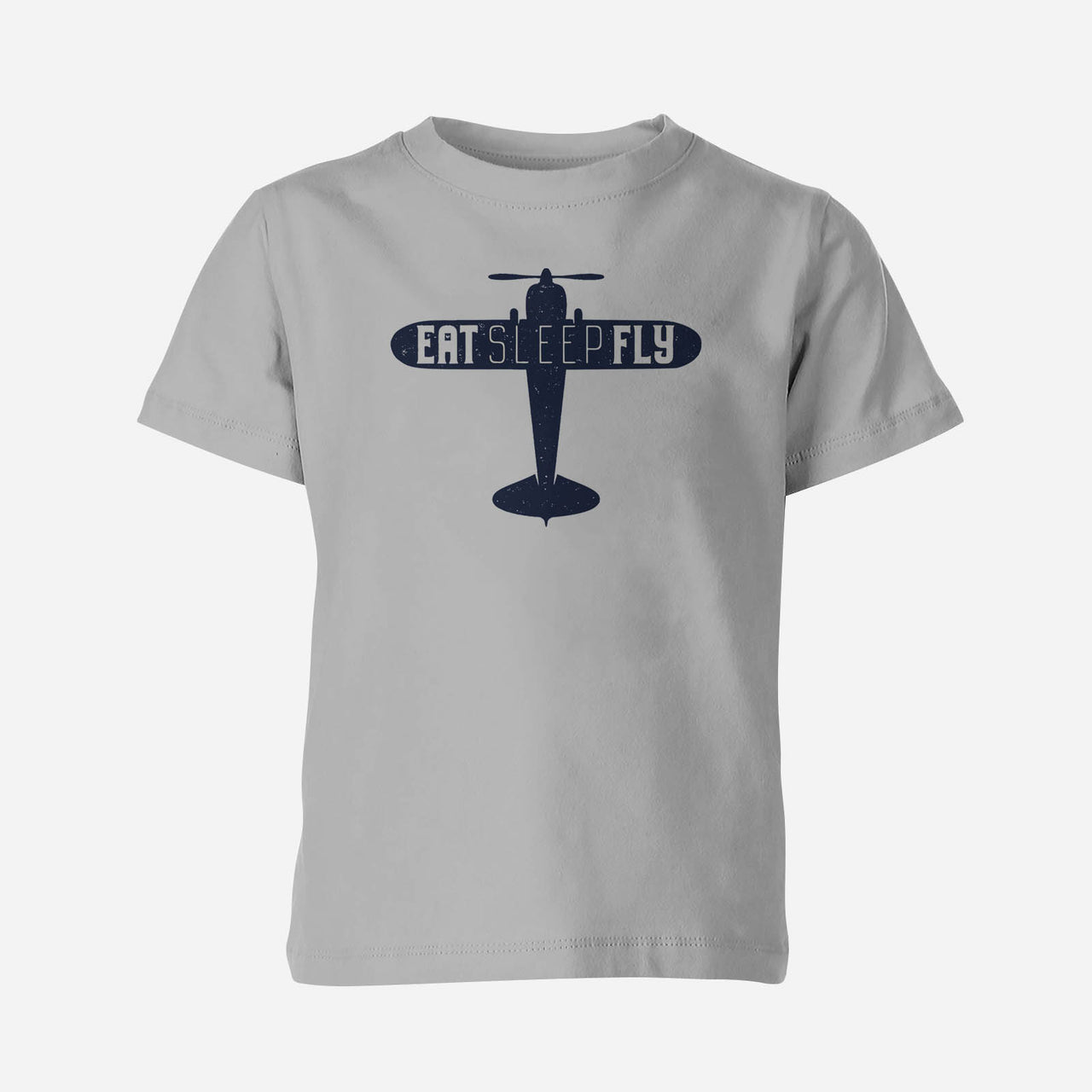 Eat Sleep Fly & Propeller Designed Children T-Shirts