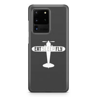 Thumbnail for Eat Sleep Fly & Propeller Samsung S & Note Cases