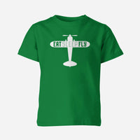 Thumbnail for Eat Sleep Fly & Propeller Designed Children T-Shirts