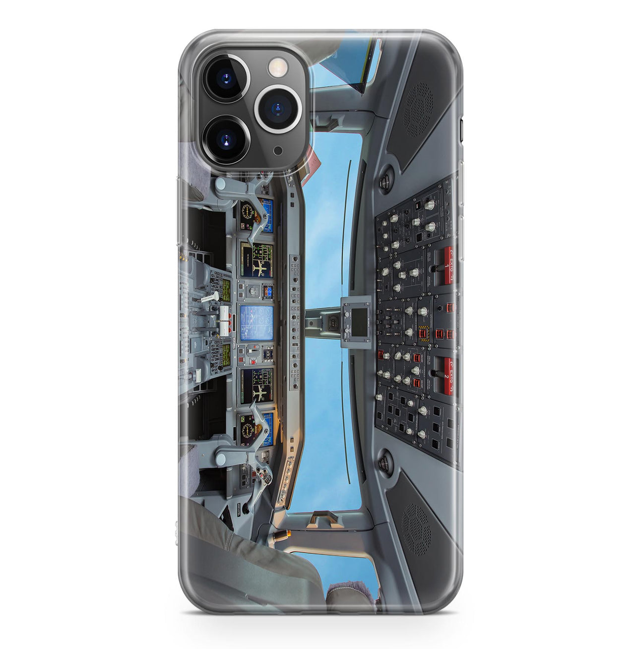 Embraer E190 Cockpit Printed iPhone Cases