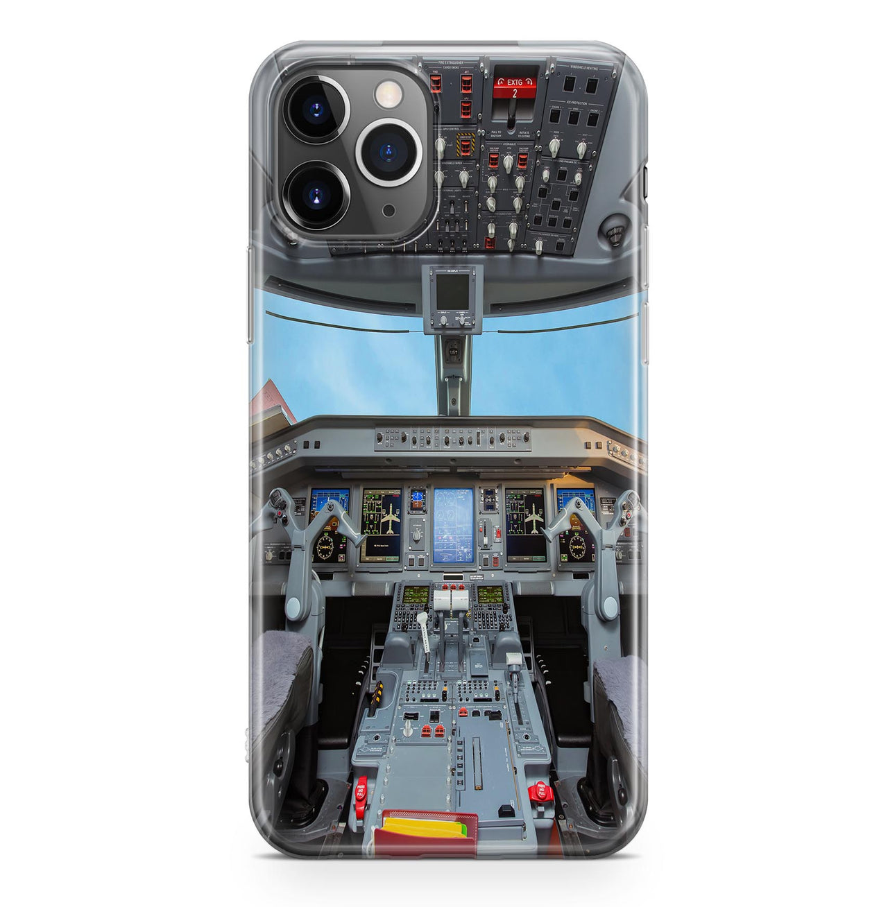 Embraer E190 Cockpit Printed iPhone Cases