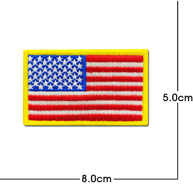 Embroidery United States of America (USA) Designed Patch