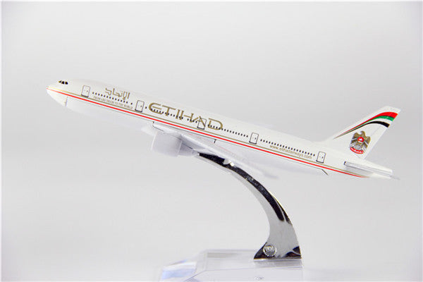 Etihad Airways Boeing 777 Airplane Model (16CM)