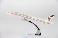 Thumbnail for Etihad Airways Boeing 777 Airplane Model (16CM)