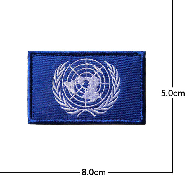 Armband Outdoor Bag Sticker Armband United Nations  Designed Patch