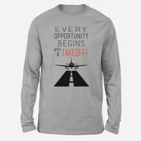 Thumbnail for Every Opportunity Designed Long-Sleeve T-Shirts
