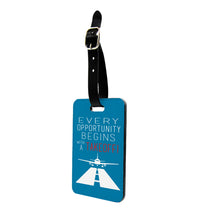 Thumbnail for Every Opportunity Designed Luggage Tag