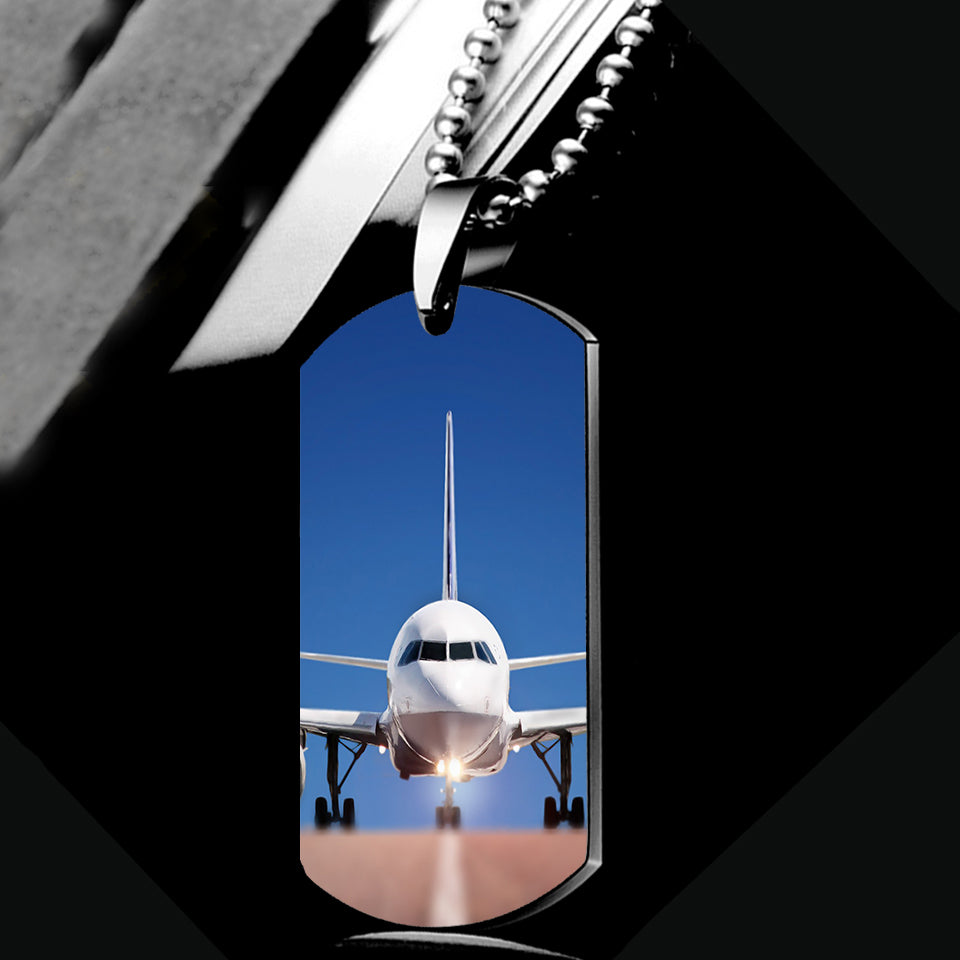 Face to Face with Airbus A320 Designed Metal Necklaces