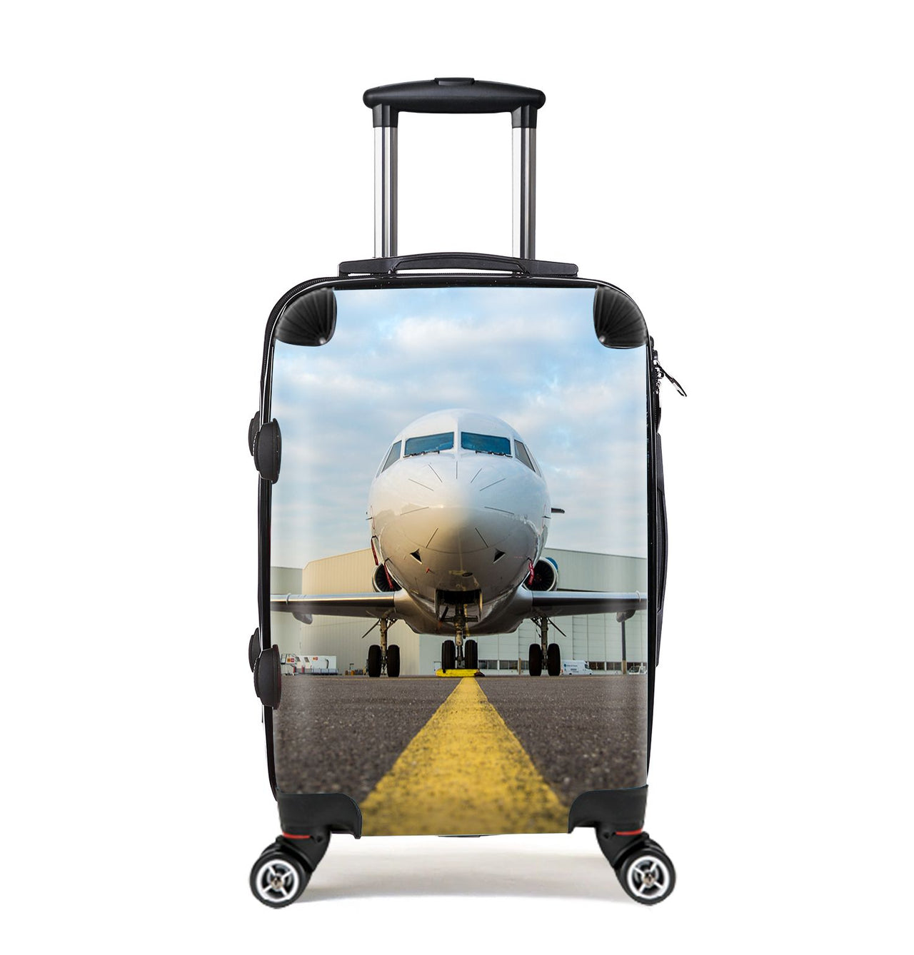 Face to Face with Beautiful Jet-Vertical Designed Cabin Size Luggages