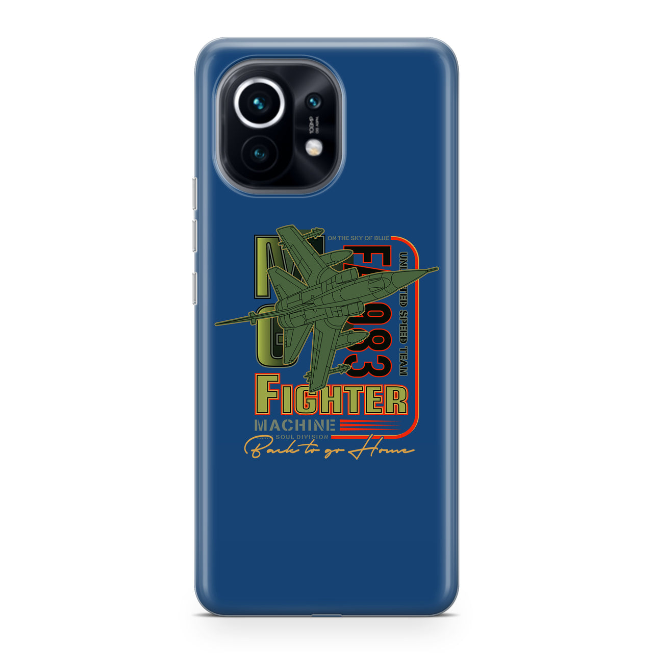 Fighter Machine Designed Xiaomi Cases
