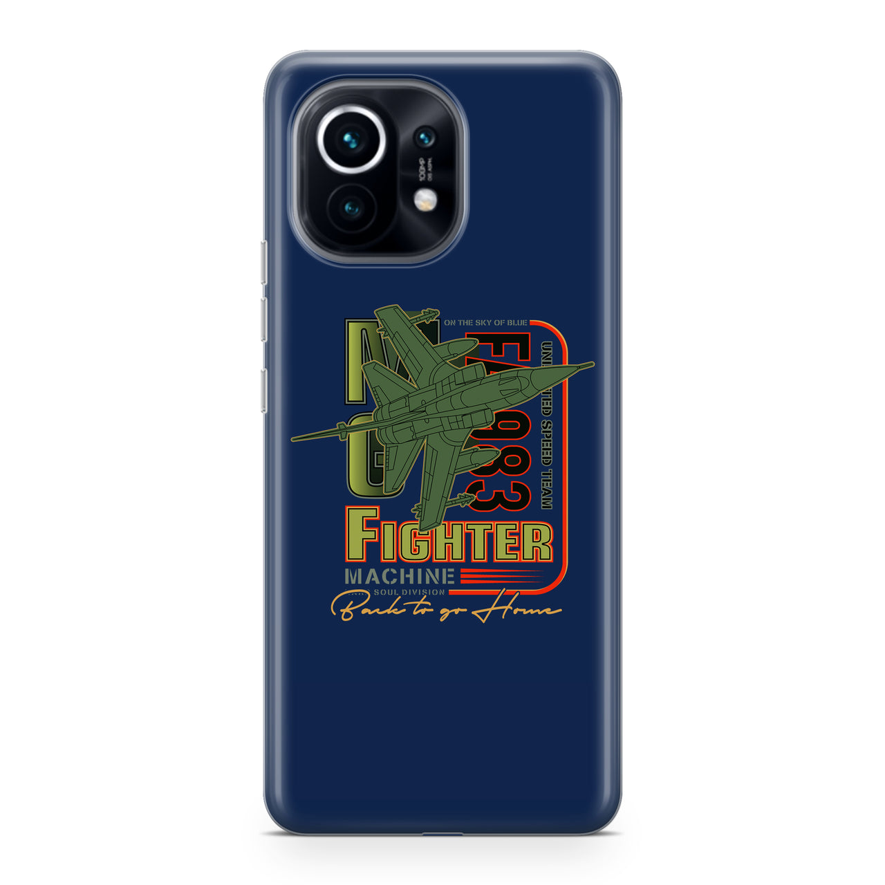 Fighter Machine Designed Xiaomi Cases