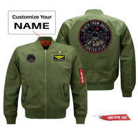 Thumbnail for Fighting Falcon F16 - Death From Above Designed Pilot Jackets (Customizable)