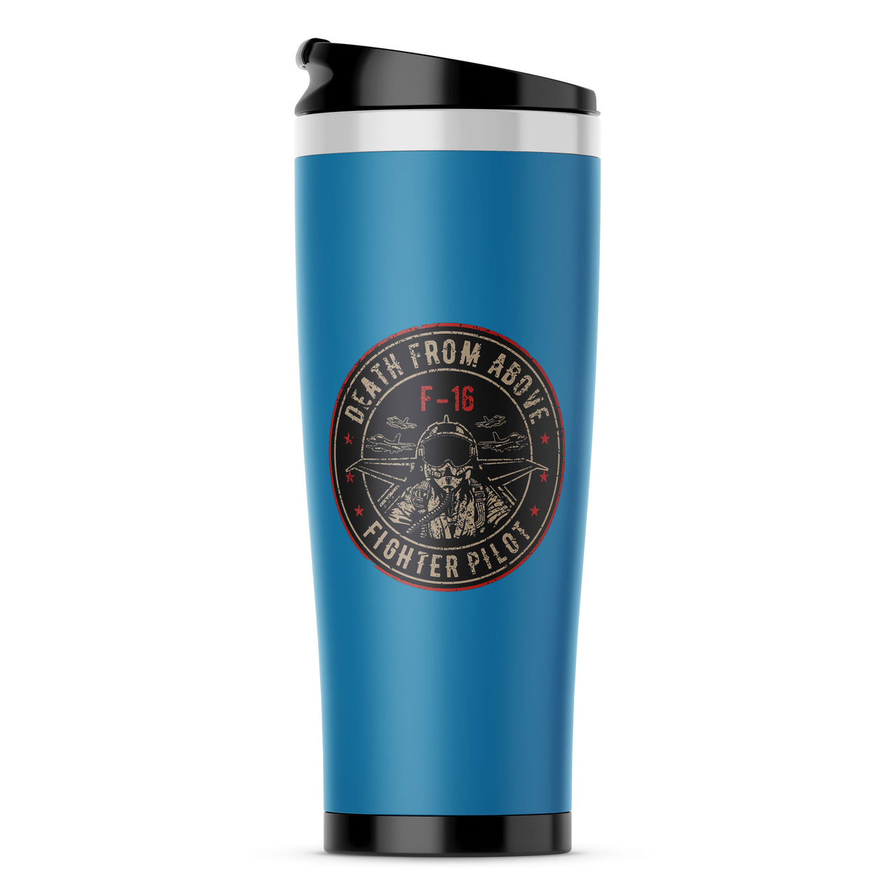 Fighting Falcon F16 - Death From Above Designed Travel Mugs