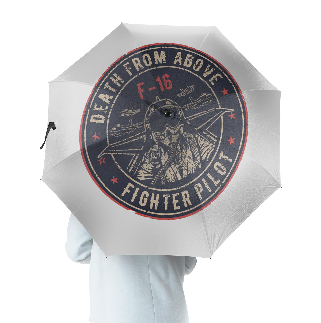 Fighting Falcon F16 - Death From Above Designed Umbrella