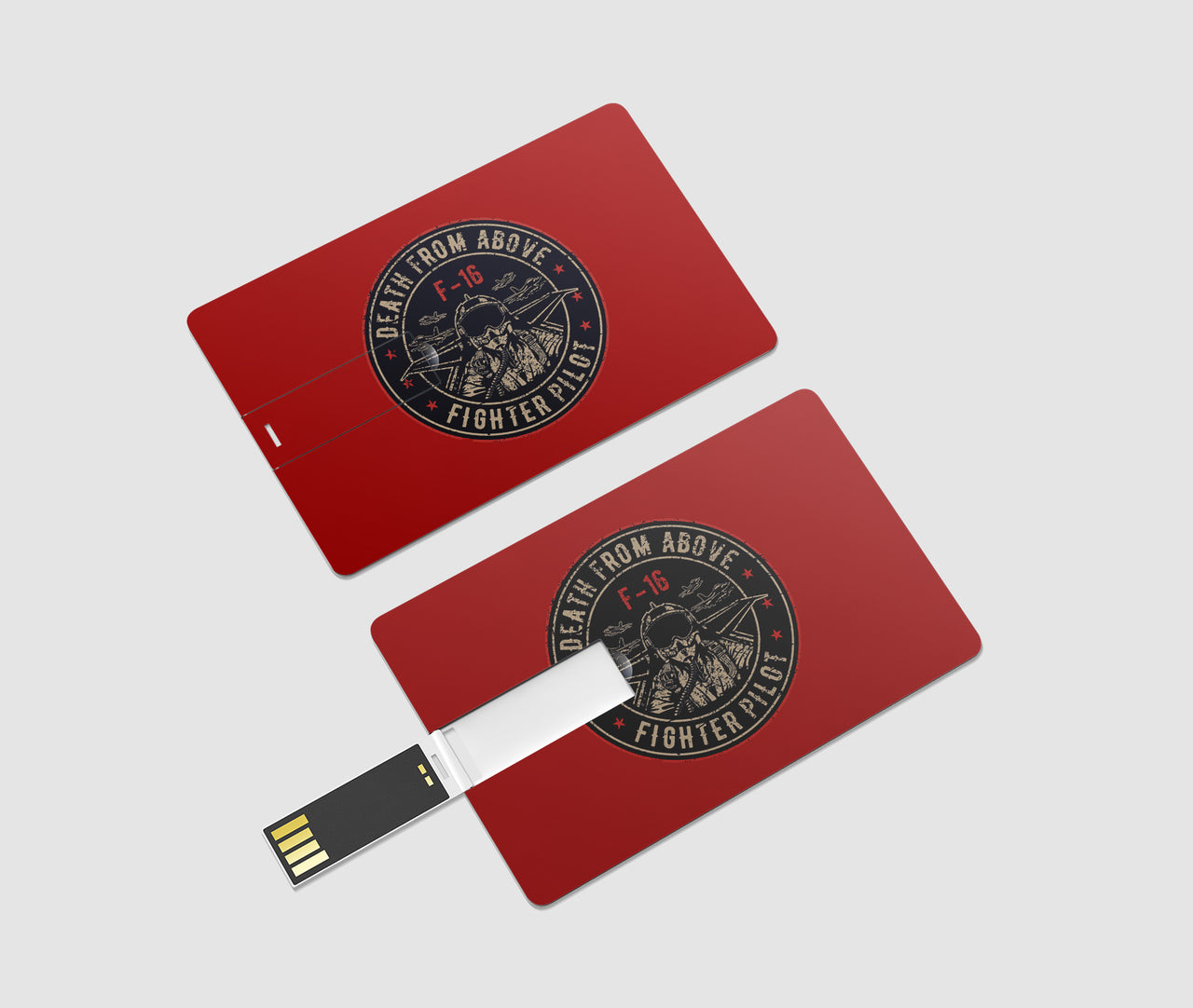 Fighting Falcon F16 - Death From Above Designed USB Cards