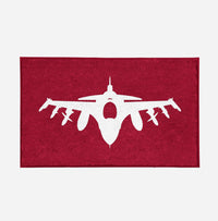 Thumbnail for Fighting Falcon F16 Silhouette Designed Door Mats