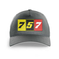 Thumbnail for Flat Colourful 757 Printed Hats