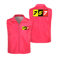 Thumbnail for Flat Colourful 757 Designed Thin Style Vests