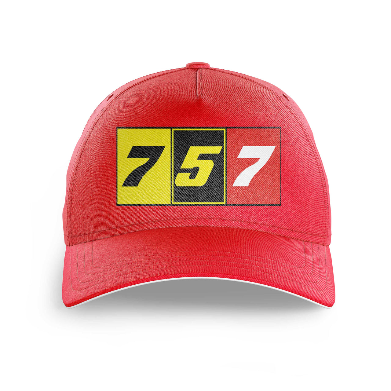 Flat Colourful 757 Printed Hats