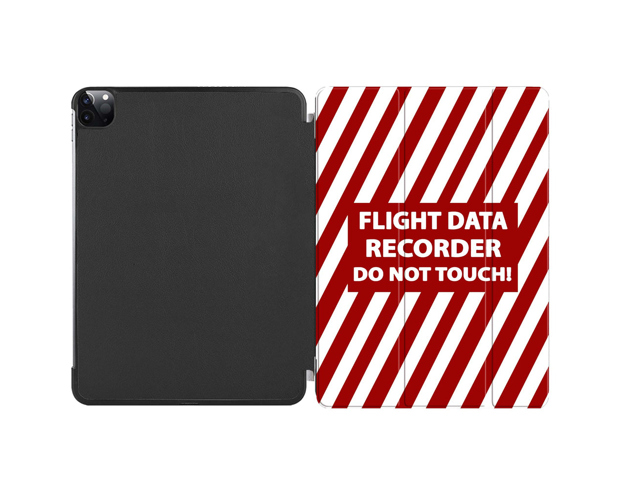 Flight Data Recorder Do Not TOUCH Designed iPad Cases