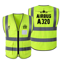 Thumbnail for Airbus A320 & Plane Designed Reflective Vests