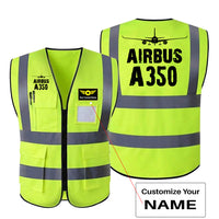 Thumbnail for Airbus A350 & Plane Designed Reflective Vests