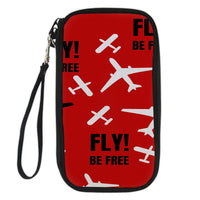 Thumbnail for Fly Be Free Red Designed Travel Cases & Wallets