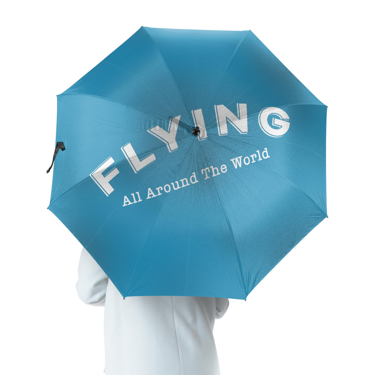 Flying All Around The World Designed Umbrella