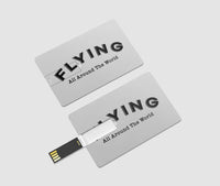 Thumbnail for Flying All Around The World Designed USB Cards