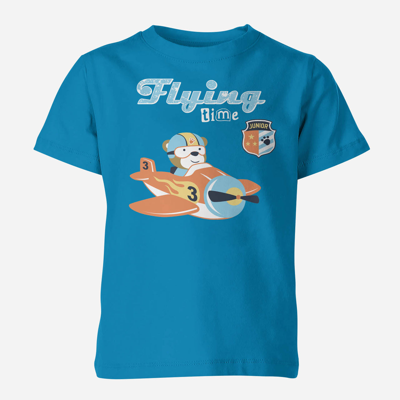 Flying Time & Junior Pilot Designed Children T-Shirts
