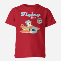 Thumbnail for Flying Time & Junior Pilot Designed Children T-Shirts