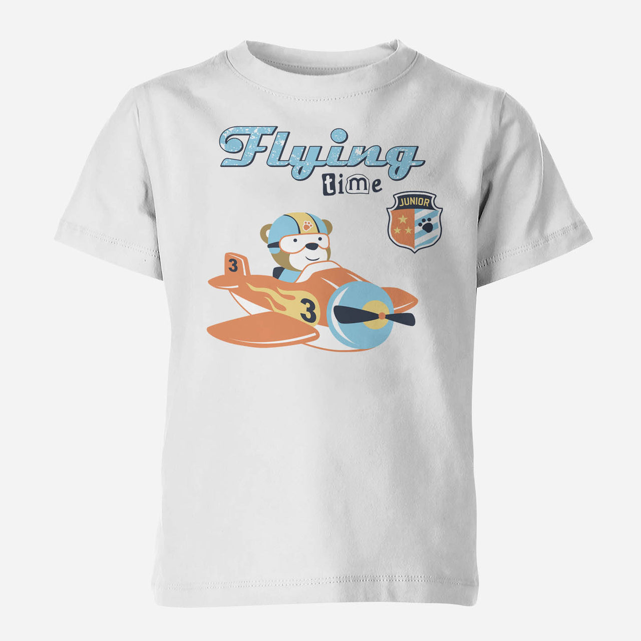 Flying Time & Junior Pilot Designed Children T-Shirts