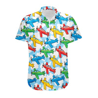 Thumbnail for Funny Airplanes Designed 3D Shirts